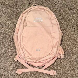 Under Armour Light Pink Women's Backpack with Front Pocket